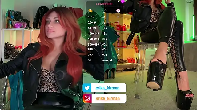 Erika Kirman online show from 11/20/25, 02:39