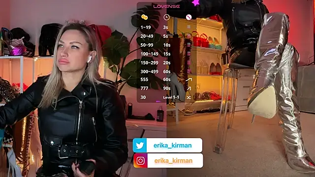 Erika Kirman online show from 01/11/26, 11:04