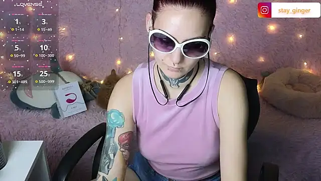 Ginger Stay online show from 01/02/25, 08:35