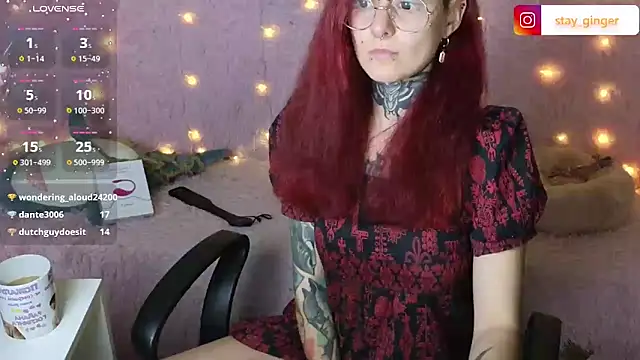 Ginger Stay online show from 01/09/25, 11:13
