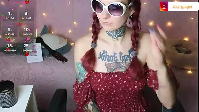 Ginger Stay online show from 02/13/25, 08:34