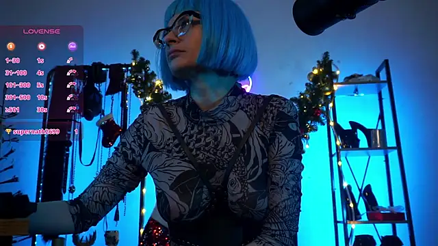 CyberXGoddess online show from 12/18/25, 01:22