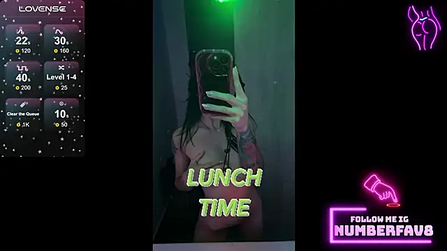 Snapshot of numberfav8 chatting on 01/15/25, 07:55 numberfav8 online show from 01/15/25, 07:55