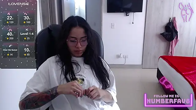 Snapshot of numberfav8 chatting on 01/18/25, 09:34 numberfav8 online show from 01/18/25, 09:34