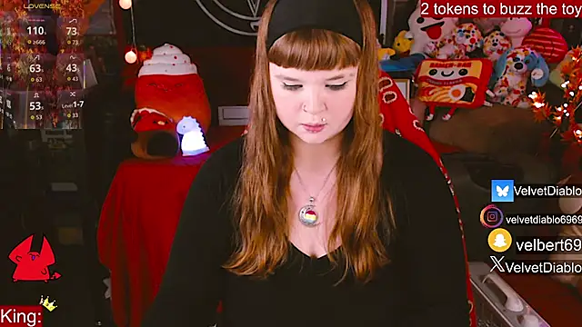 VelvetDiablo online show from 11/11/25, 01:05