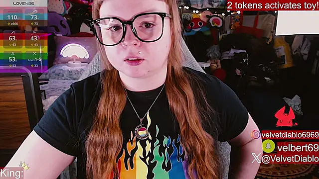VelvetDiablo online show from 07/01/26, 12:01