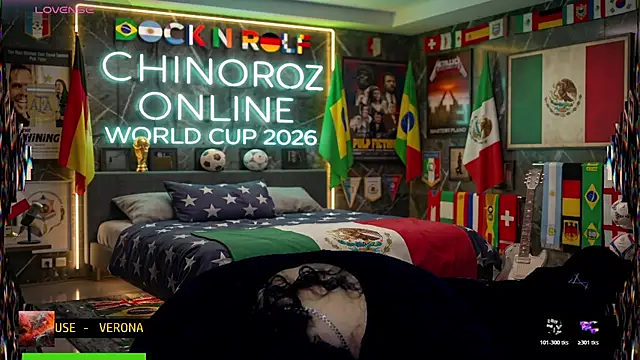chino roz online show from 06/29/26, 07:25