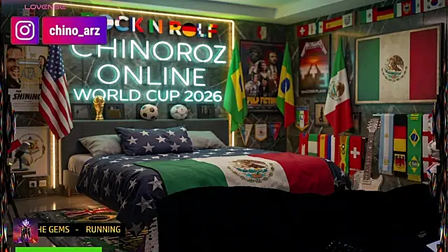 chino roz online show from 07/03/26, 06:09