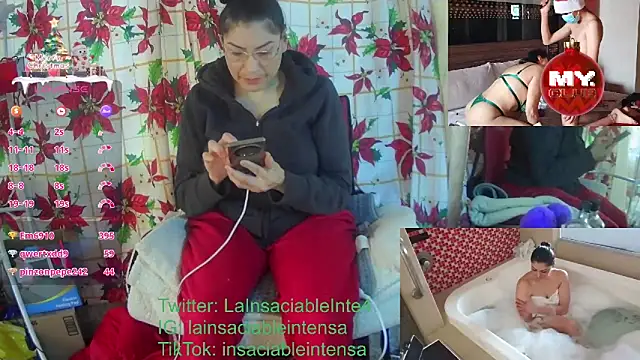 LaInsaciableIntensa online show from 01/01/25, 10:35