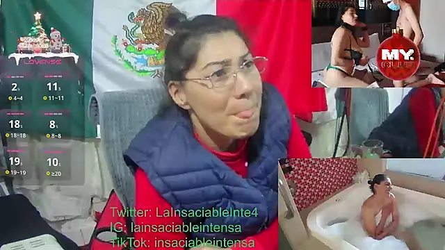 LaInsaciableIntensa online show from 01/09/25, 10:20