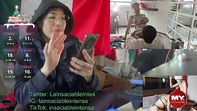 LaInsaciableIntensa online show from 01/16/25, 08:25