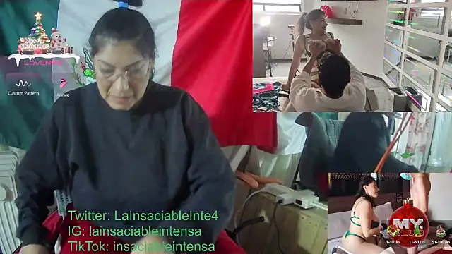 LaInsaciableIntensa online show from 01/20/25, 10:15