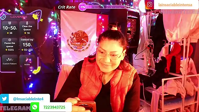 LaInsaciableIntensa online show from 02/15/26, 12:29