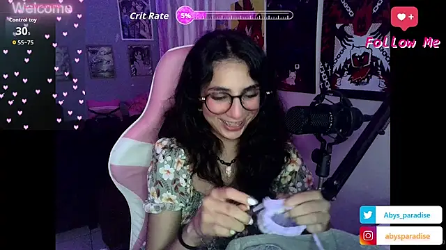 Snapshot of Abysparadise chatting on 10/14/25, 05:19 Abysparadise online show from 10/14/25, 05:19