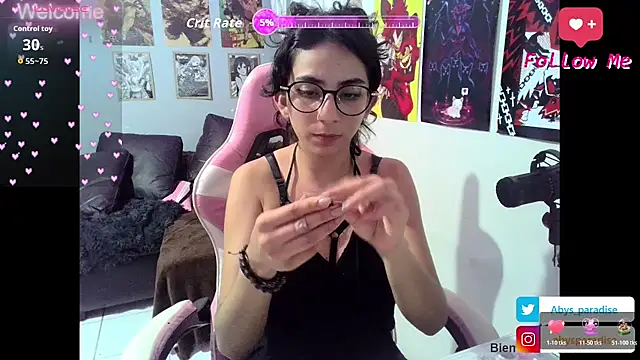 Snapshot of Abysparadise chatting on 11/07/25, 06:13 Abysparadise online show from 11/07/25, 06:13