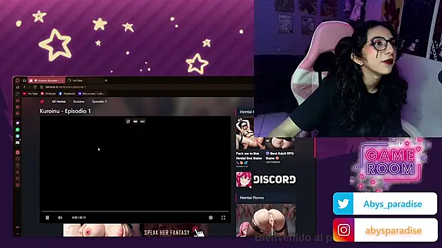 Snapshot of Abysparadise chatting on 11/13/25, 03:16 Abysparadise online show from 11/13/25, 03:16