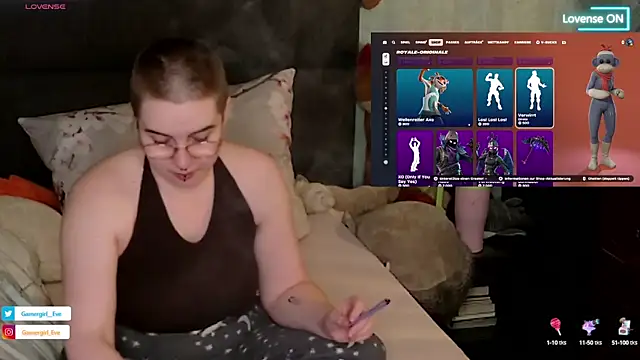Snapshot of GamerGirl_Eve chatting on 03/08/25, 07:20 GamerGirl Eve online show from 03/08/25, 07:20