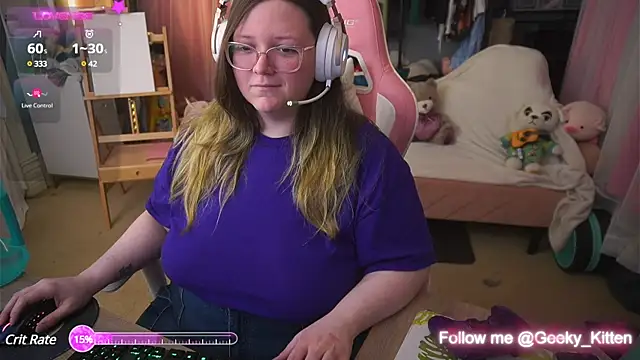 Geeky Kitten online show from 03/05/25, 01:31