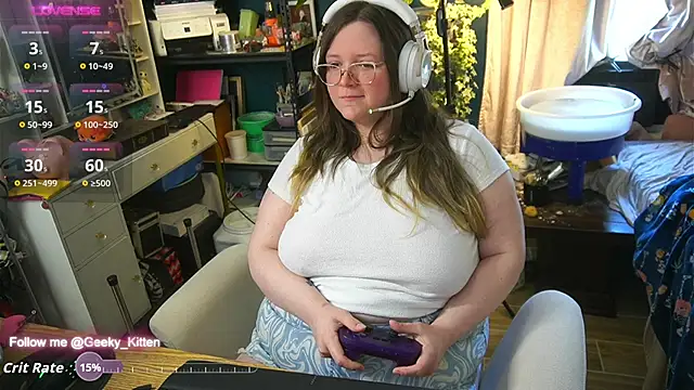 Geeky Kitten online show from 09/13/25, 04:29