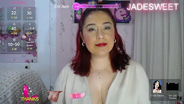 Snapshot of JADE_SWEET2 chatting on 01/31/25, 08:54 JADE SWEET2 online show from 01/31/25, 08:54