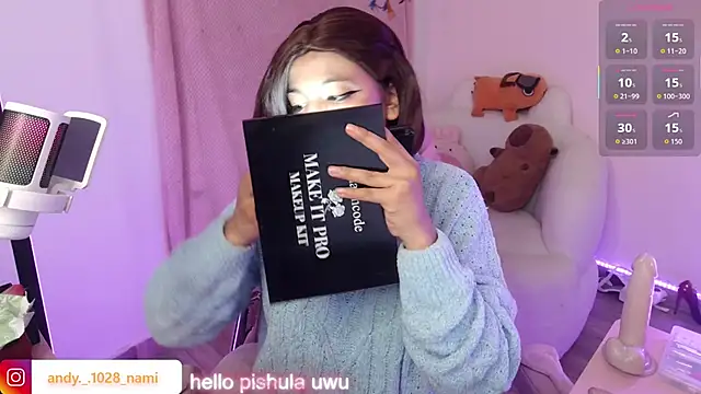 Nami usagi online show from 10/08/25, 11:52