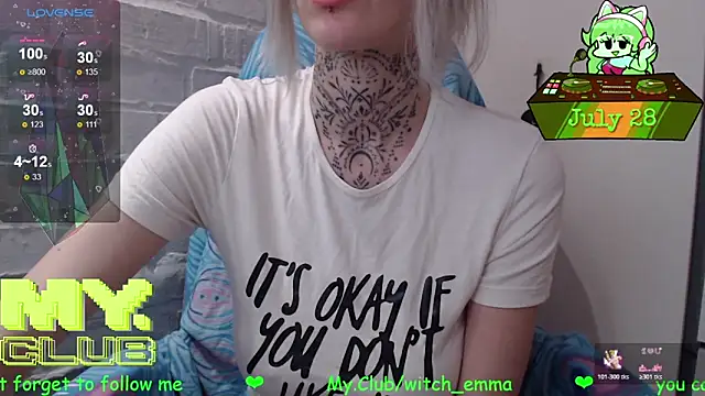 Witch Emma online show from 07/28/26, 07:39
