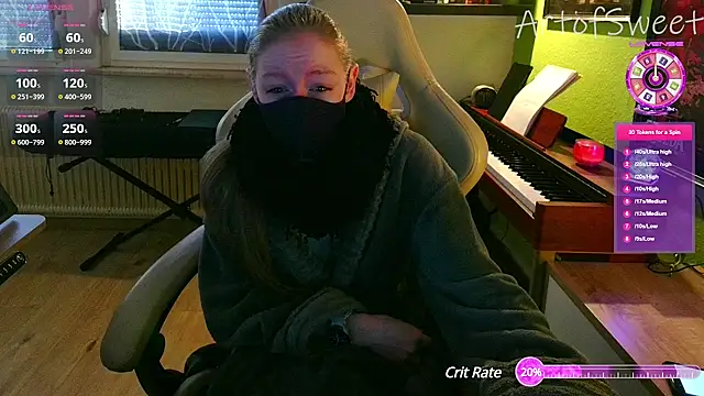 ArtofSweet online show from 03/08/25, 04:06