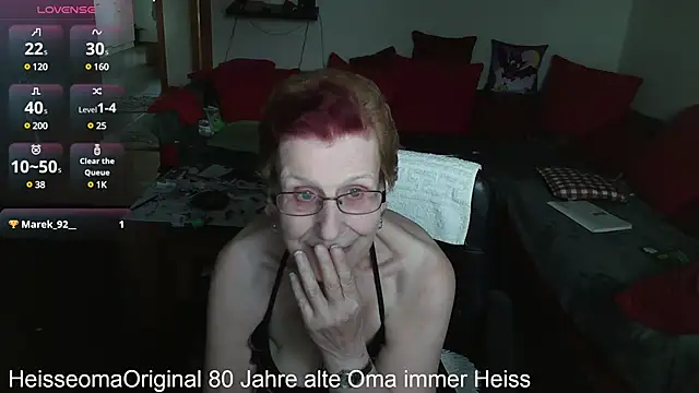 HeisseomaOriginal online show from 03/14/25, 11:23