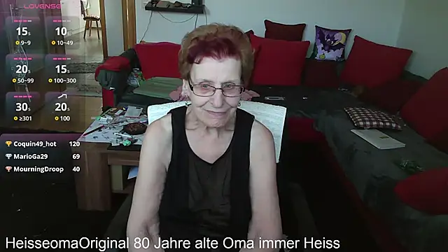 HeisseomaOriginal online show from 03/16/25, 02:22
