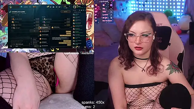 evamila online show from 01/12/25, 06:17