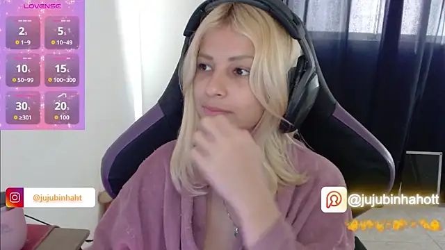 jujubinhahot online show from 10/21/25, 09:43