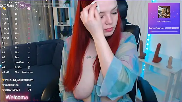 RedPeach online show from 01/30/25, 03:55