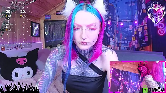 Snapshot of NekoCyber chatting on 08/02/26, 04:00 NekoCyber online show from 08/02/26, 04:00
