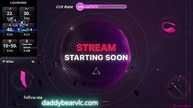DaddybearVLC online show from 11/29/25, 04:32