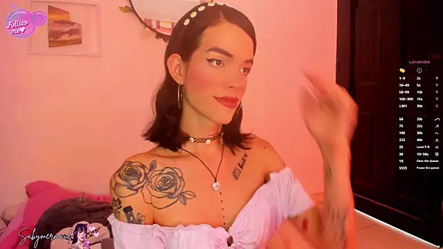 Saby mermaid online show from 12/13/24, 06:16