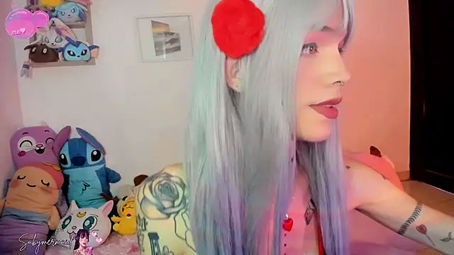 Saby mermaid online show from 02/17/25, 08:26