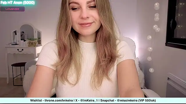 ImKeira online show from 02/02/25, 08:19