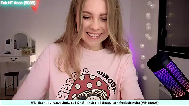 ImKeira online show from 02/03/25, 07:42