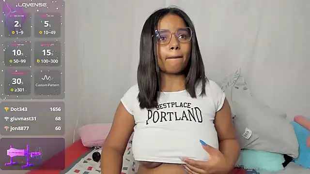 Snapshot of Aleja_DANS chatting on 02/20/25, 04:50 Aleja DANS online show from 02/20/25, 04:50