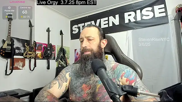 StevenRiseNYC online show from 03/07/25, 02:36
